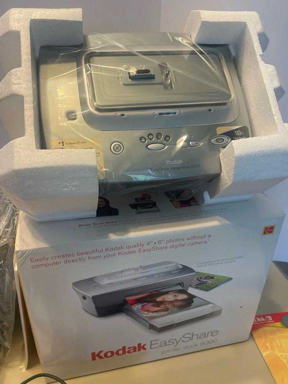 Kodak Easy Share CX6330 Camera. New Printer Doc 6000. Vintage. Photo Paper. Lot.
